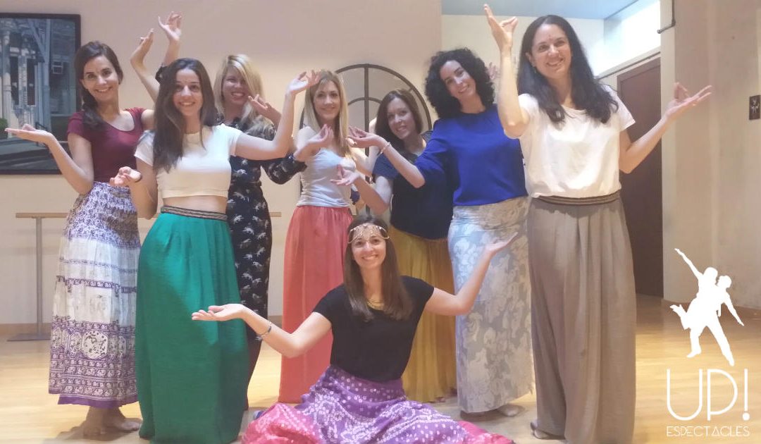 Taller de Bollywood para celebrar la despedida de soltera de Pilar