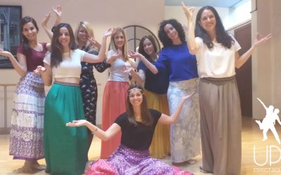 Taller de Bollywood para celebrar la despedida de soltera de Pilar