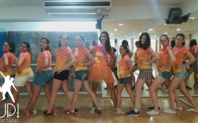 Un taller de musical grease para celebrar la despedida de soltera de Nerea